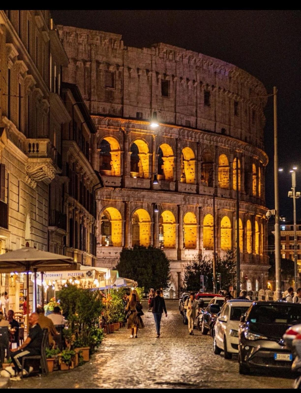 Attico Loft & Rooftop Colosseo Rom Exterior foto